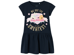 Name It dark sapphire Peppa Pig dress